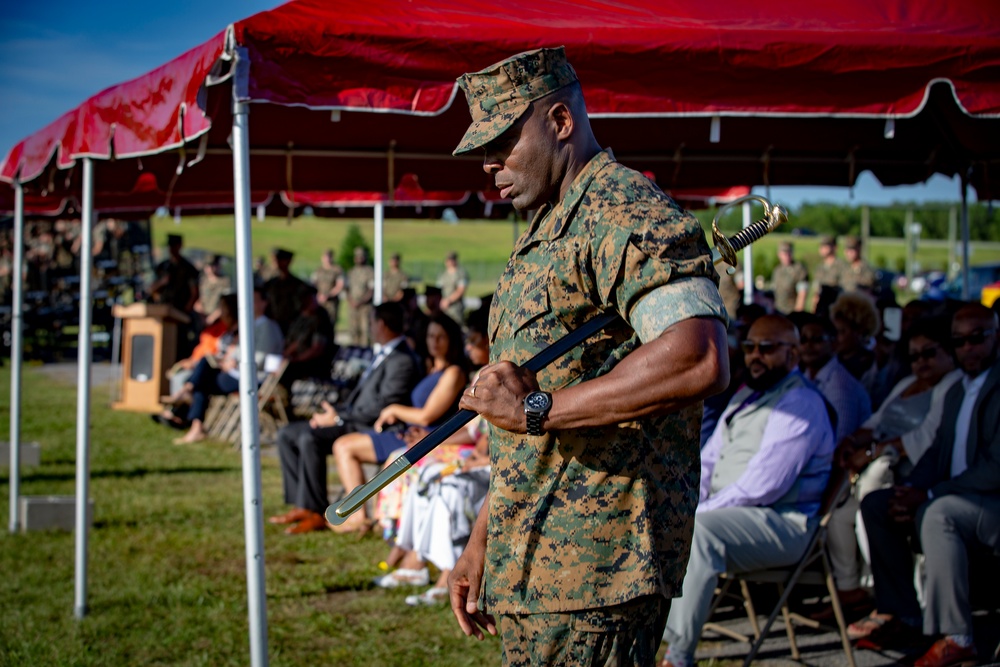 School of Infantry East Post and Relief Ceremony