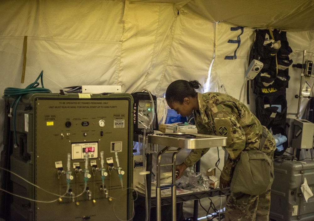 U.S. Army,  Navy and multinational medical personnel participate in exercise Global MED at Fort McCoy