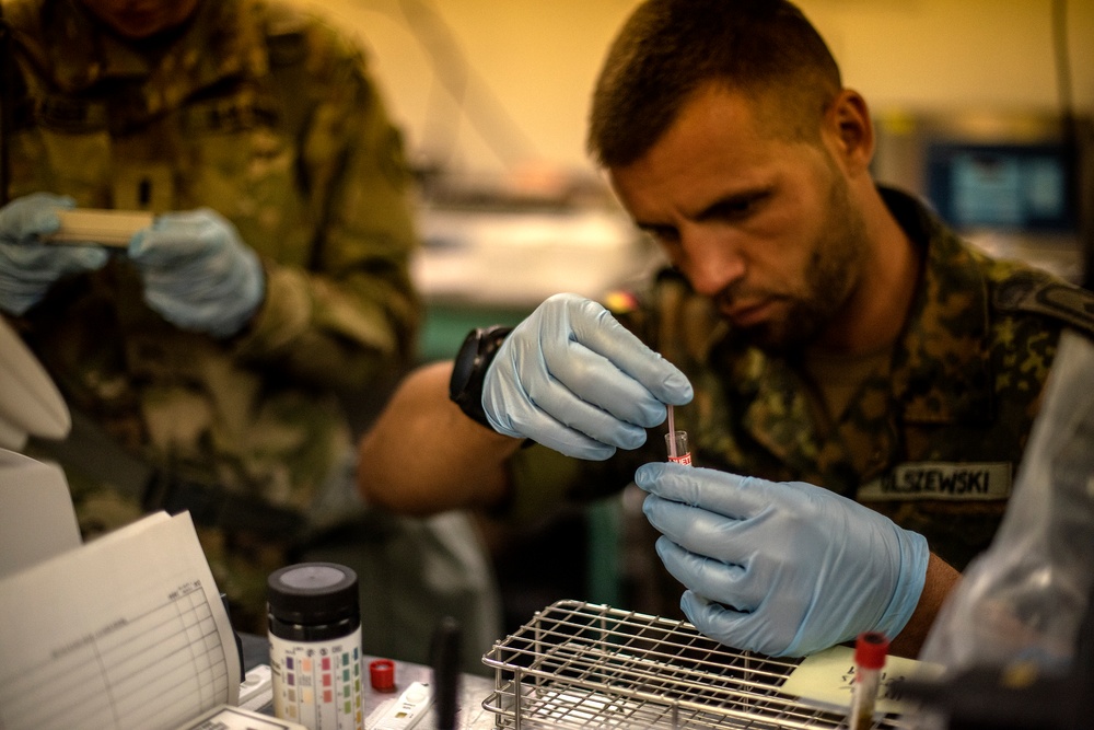 U.S. Army,  Navy and multinational medical personnel participate in exercise Global MED at Fort McCoy