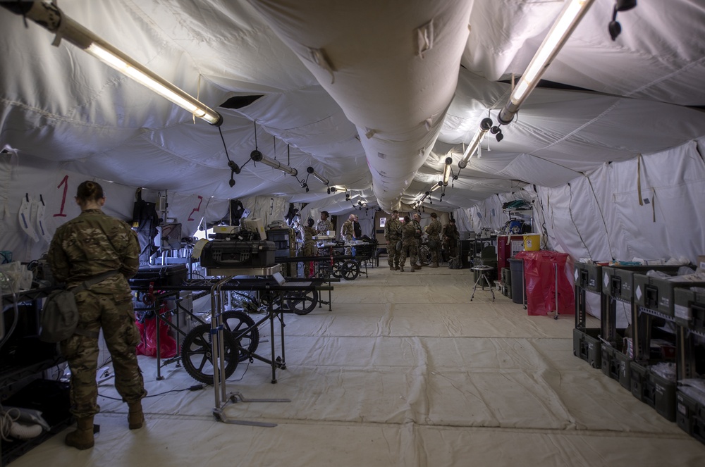 U.S. Army,  Navy and multinational medical personnel participate in exercise Global MED at Fort McCoy