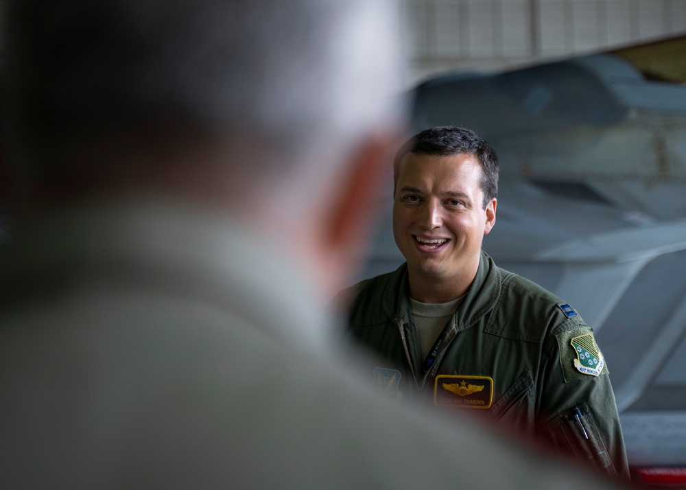 NATO NMRs visit the 1st Fighter Wing