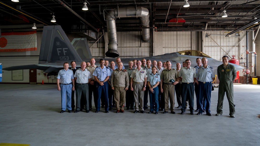 NATO NMRs visit the 1st Fighter Wing