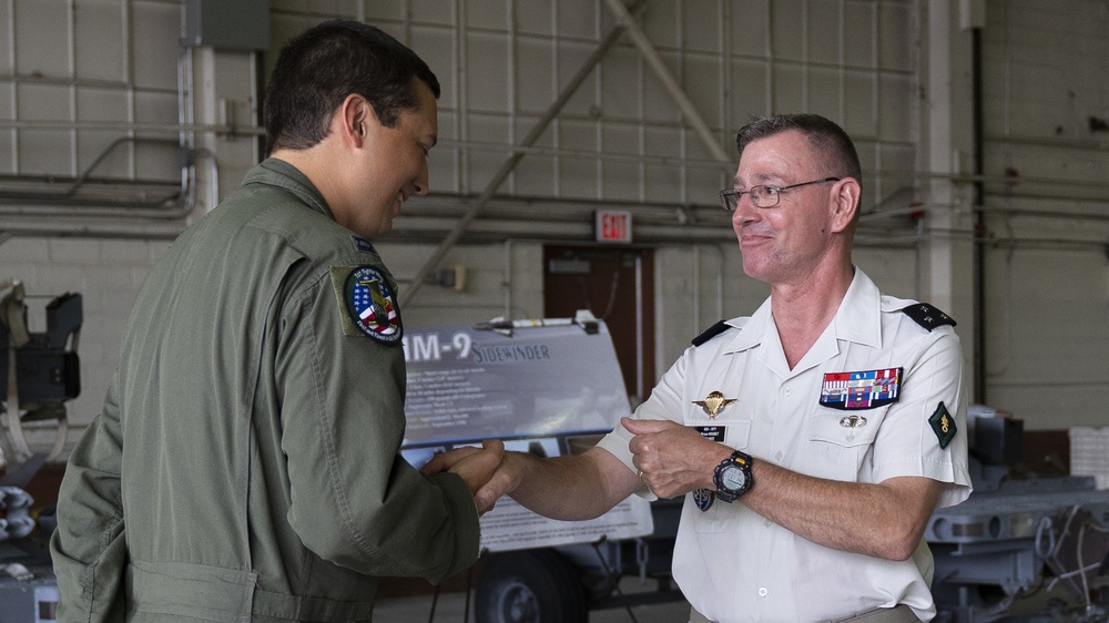 NATO NMRs visit the 1st Fighter Wing