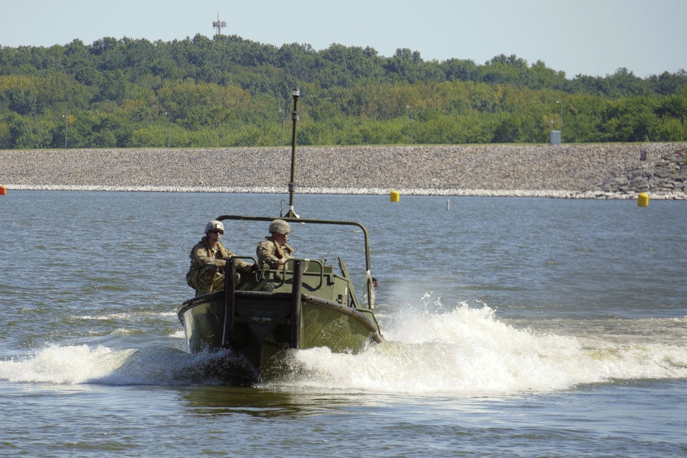 US Army Reserve Demonstrates Humanitarian Assistance Capability at Carlyle Reservoir