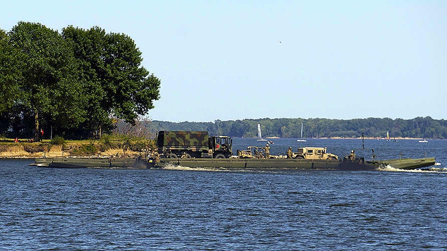 US Army Reserve Demonstrates Humanitarian Assistance Capability at Carlyle Reservoir