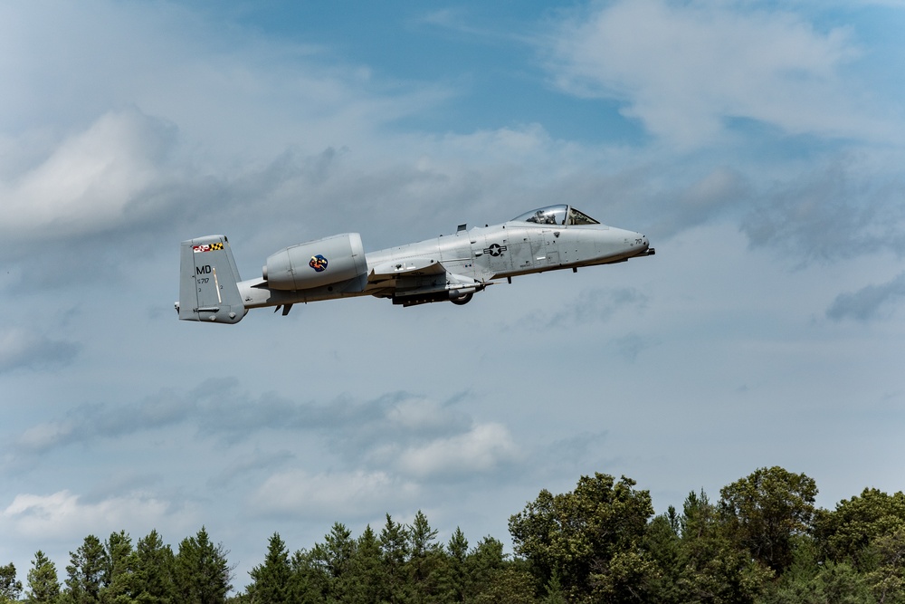 Total Training Center Fort McCoy supports Air National Guard A-10 Operations