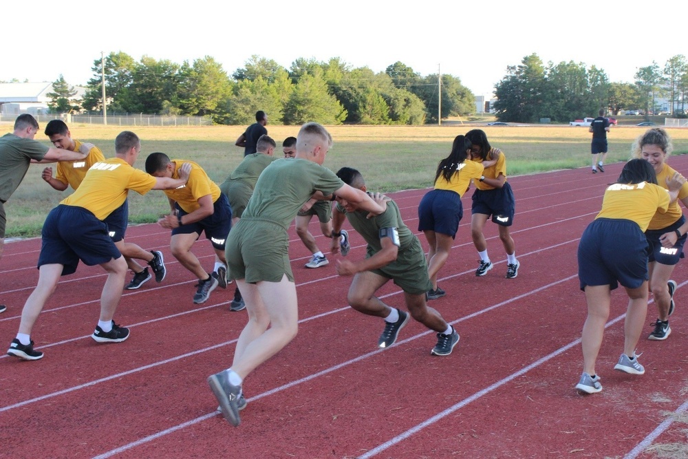 CNATT Det. Eglin’s Ethics and Leadership Seminar Prepares Marines, Sailors for the Fleet