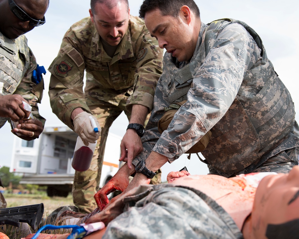 TCCC field training