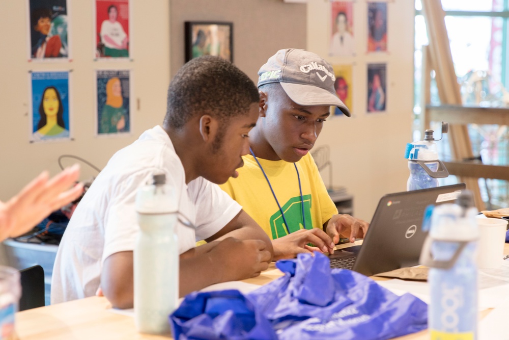 NAVSUP WSS holds “hackathon,” encourages youth critical thinking