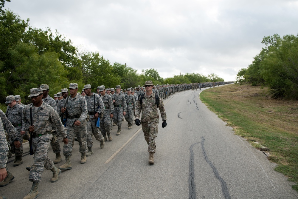 Warrior’s March, the final two miles