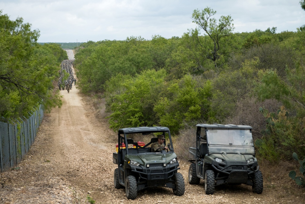 Warrior’s March, the final two miles