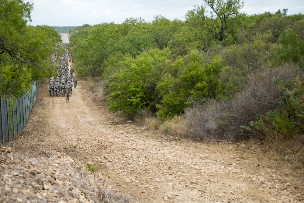 Warrior’s March, the final two miles