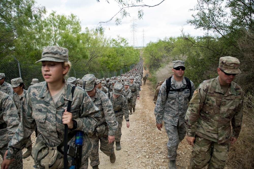 Warrior’s March, the final two miles