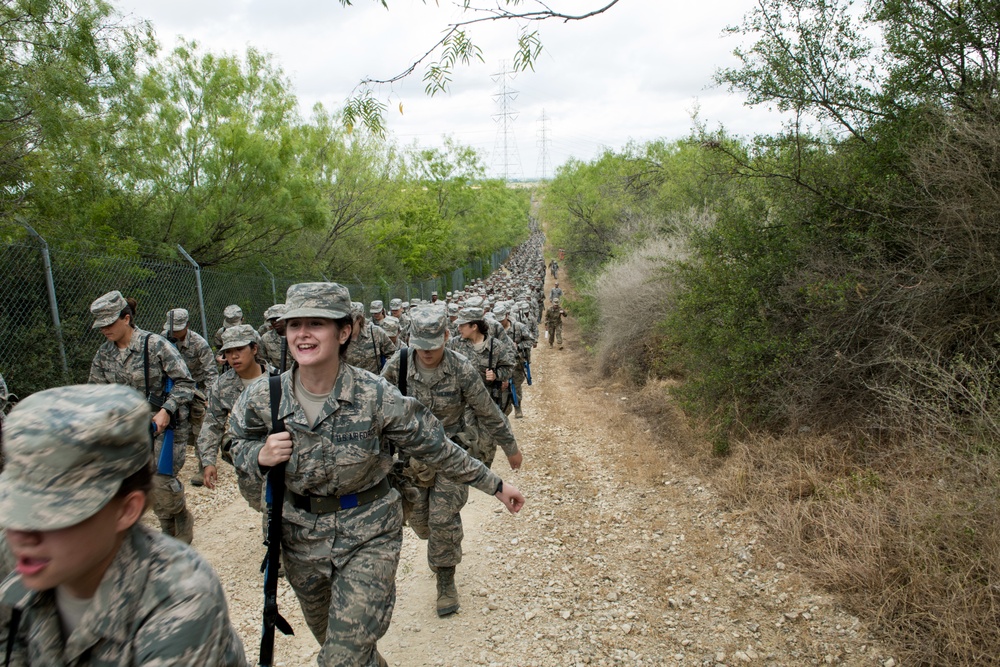 Warrior’s March, the final two miles