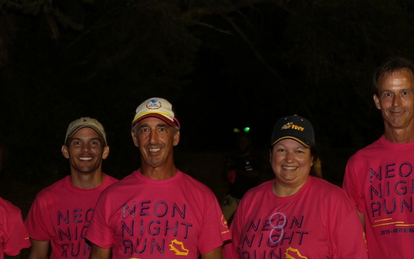 Fort Bragg MWR Hosts Neon Night Run