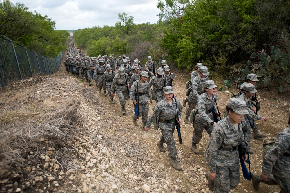 Warrior’s March, the final two miles