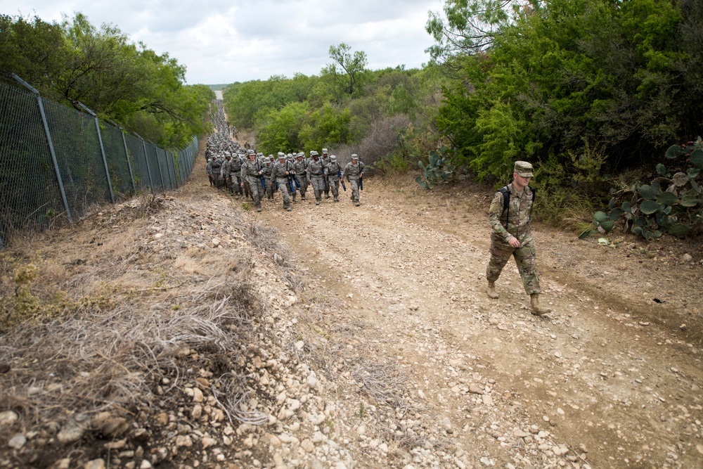 Warrior’s March, the final two miles