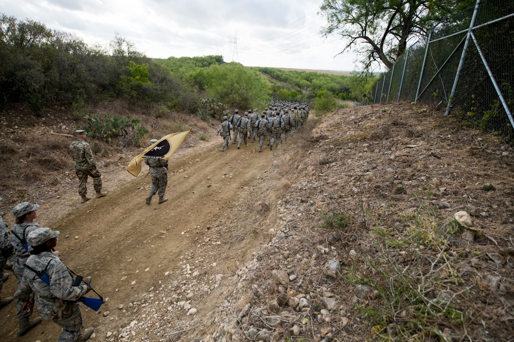 Warrior’s March, the final two miles