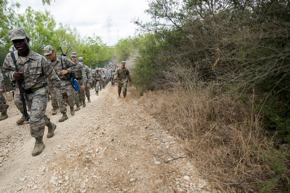 Warrior’s March, the final two miles