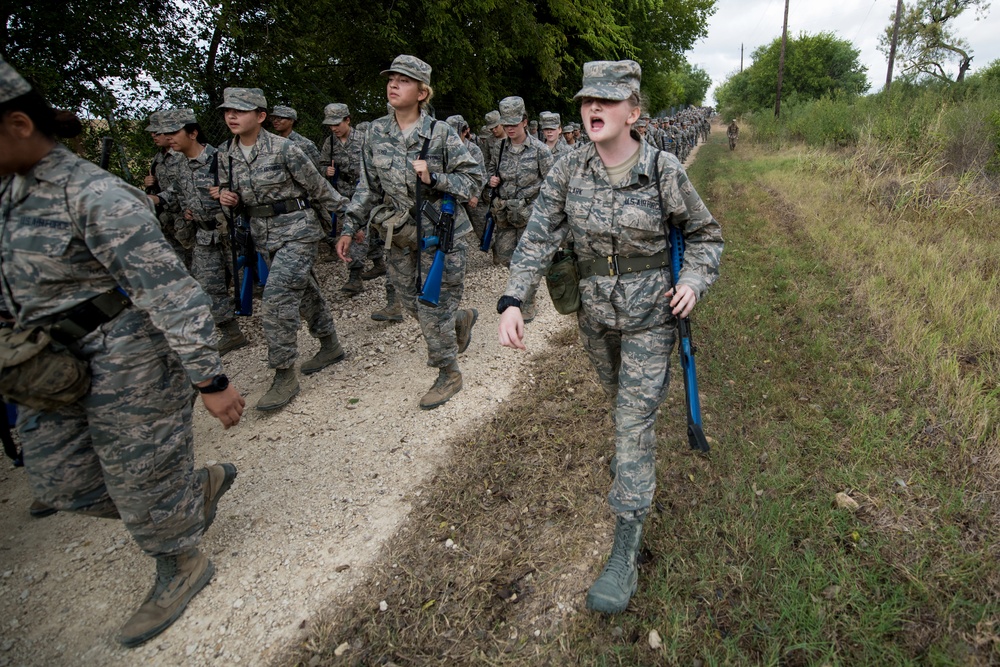 Warrior’s March, the final two miles