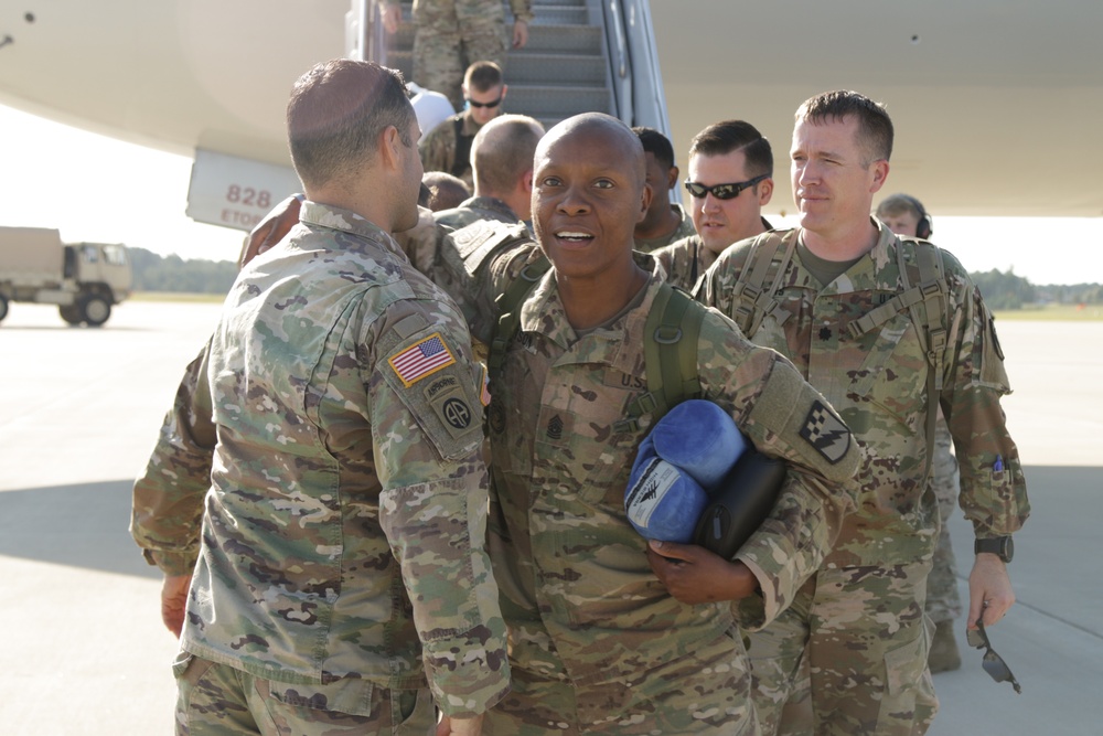 525th Military Intelligence Brigade Redeployment