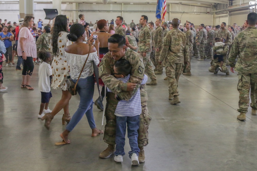 525th Military Intelligence Brigade Redeployment