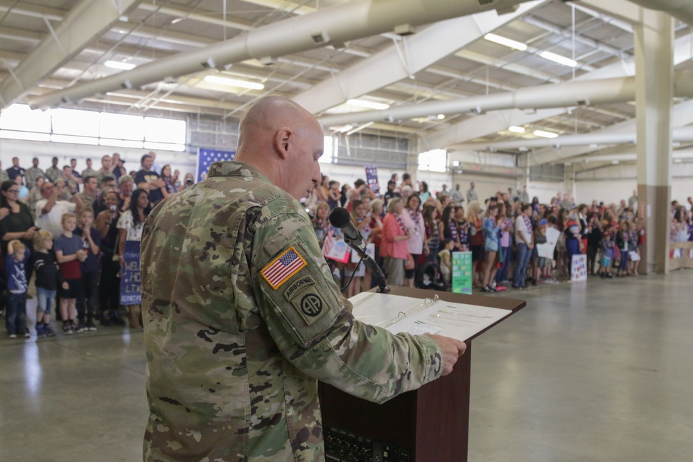 525th Military Intelligence Brigade Redeployment