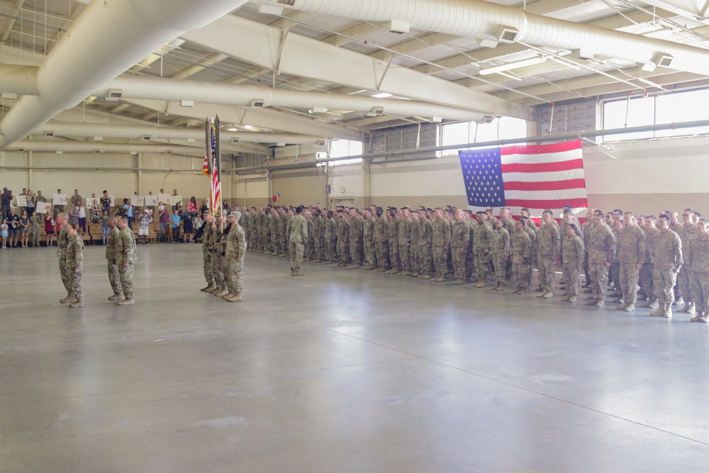 525th Military Intelligence Brigade Redeployment