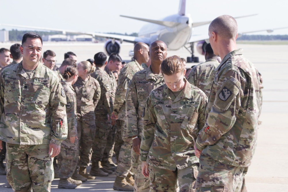 525th Military Intelligence Brigade Redeployment