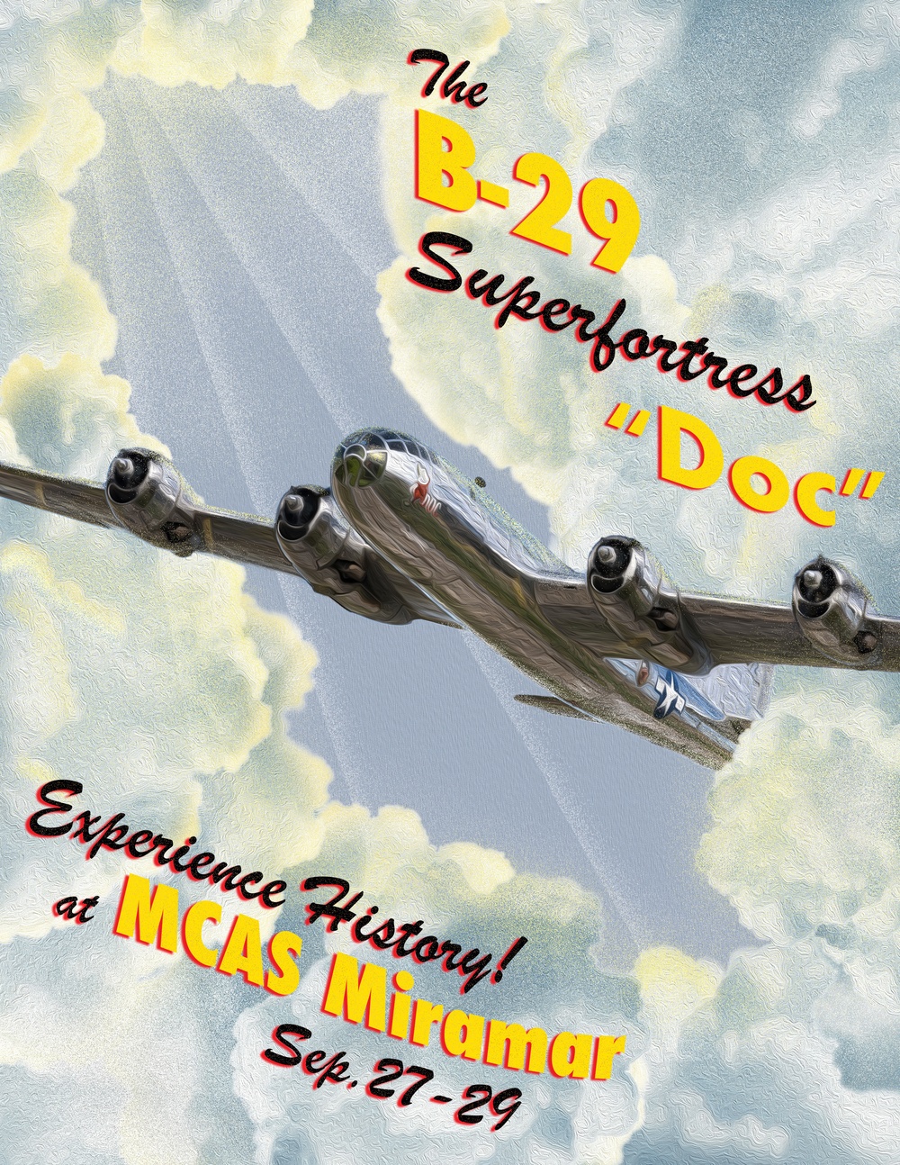 DVIDS - Images - 2019 MCAS Miramar Air Show: B-29 Superfortress Poster ...