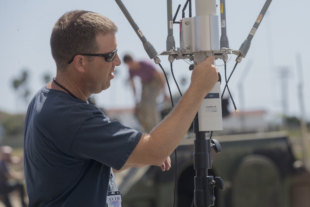 The NIWC-Pac test out remote control AAVs