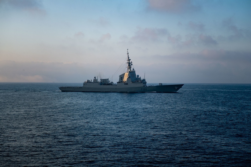 USS Porter (DDG 78) participates in Spanish Naval Exercise MARSUR 2019