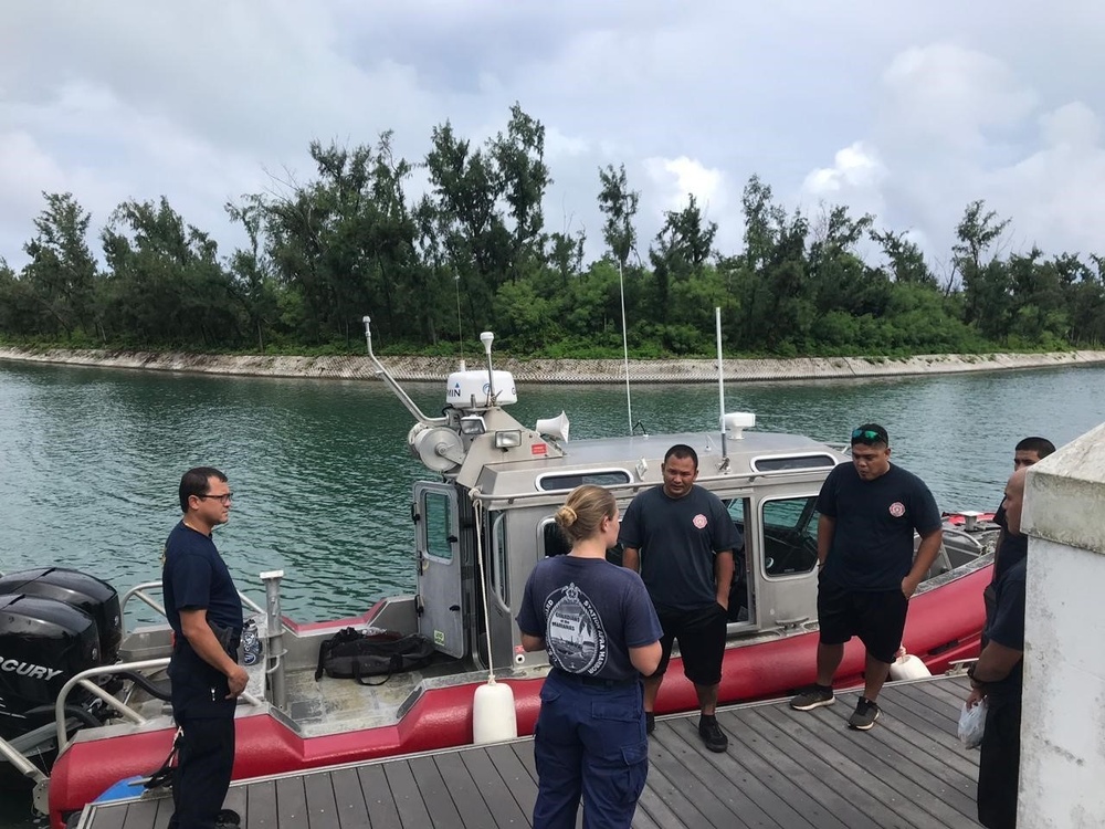 U.S. Coast Guard, partners conduct mass rescue exercise Saipan