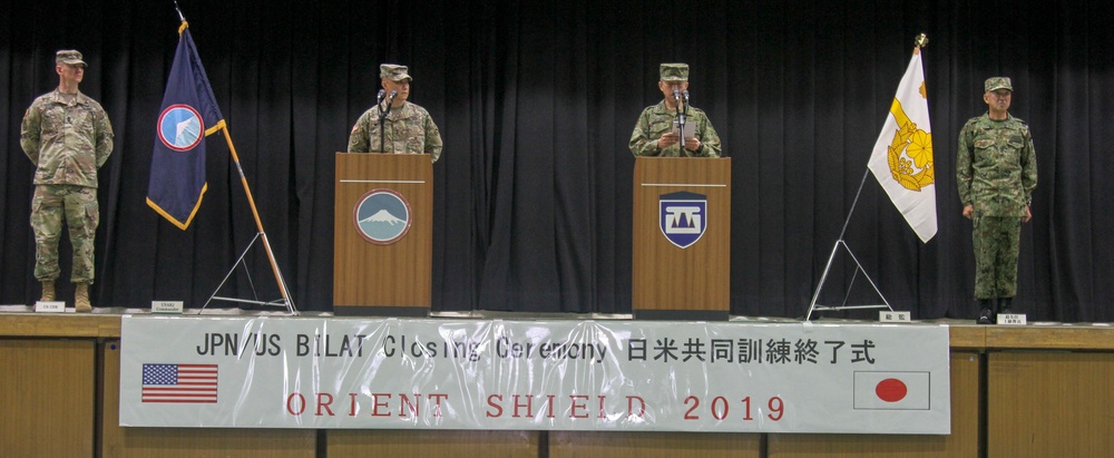 Orient Shield 2019 Closing Ceremony Sept. 24, 2019