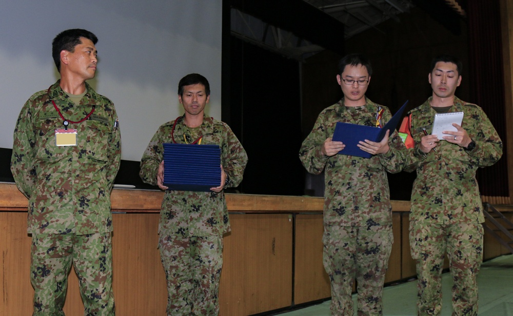 Orient Shield 2019 HICOM/EXCOM FWD Award Ceremony Sept. 22, 2019