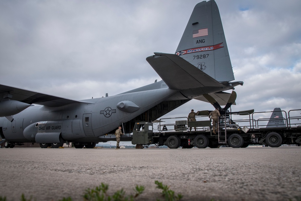 179th AW Trains with 86th Aeromedical Evacuation Squadron