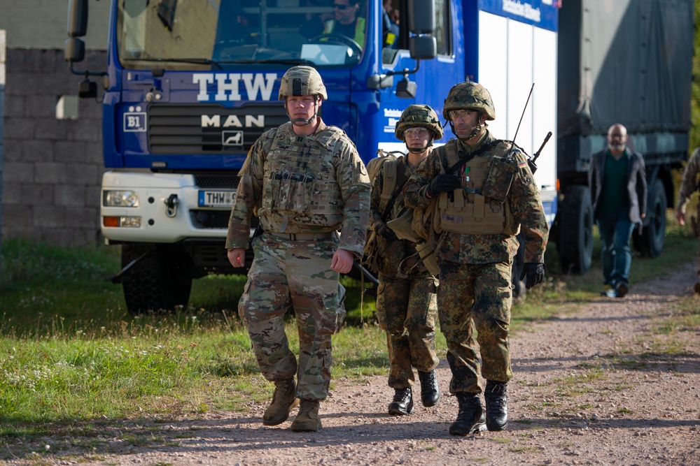 Bundeswehr and U.S. Army Soldiers During Cobra Strike 2019