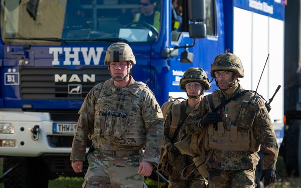 Bundeswehr and U.S. Army Soldiers During Cobra Strike 2019