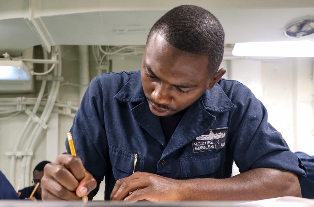 USS Green Bay (LPD 20) Third Class Exam