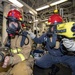 USS Normandy Sailors Fight Simulated Fire
