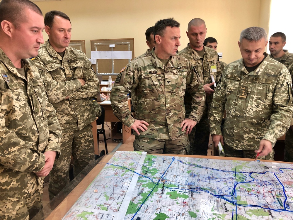 U.S. and Italian Forces Join Multinational Staff Officer Course in Kyiv, Ukraine