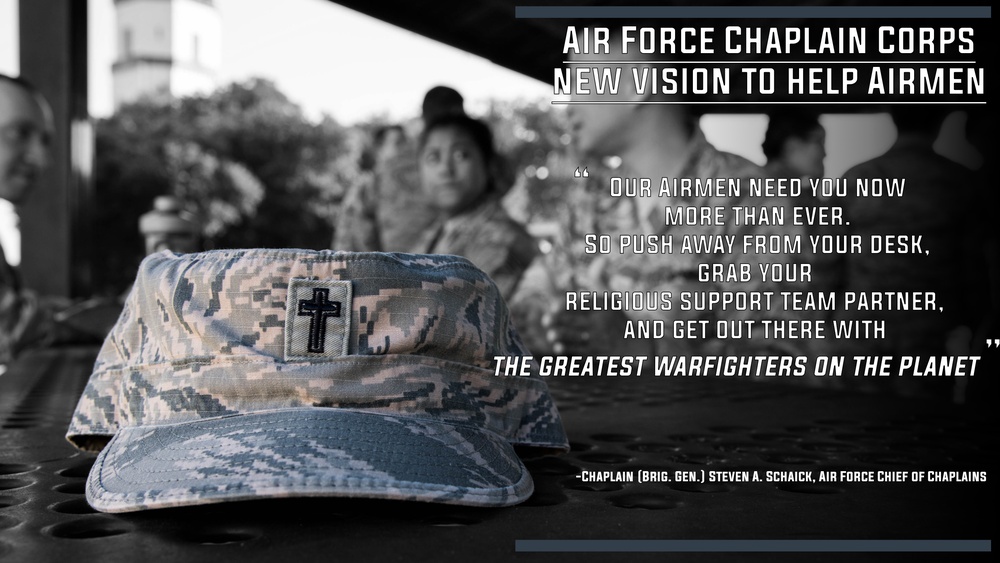 Air Force Chaplain Corps new vision to help more Airmen