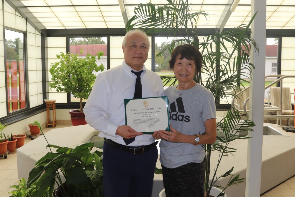 Fort McCoy volunteer recognized