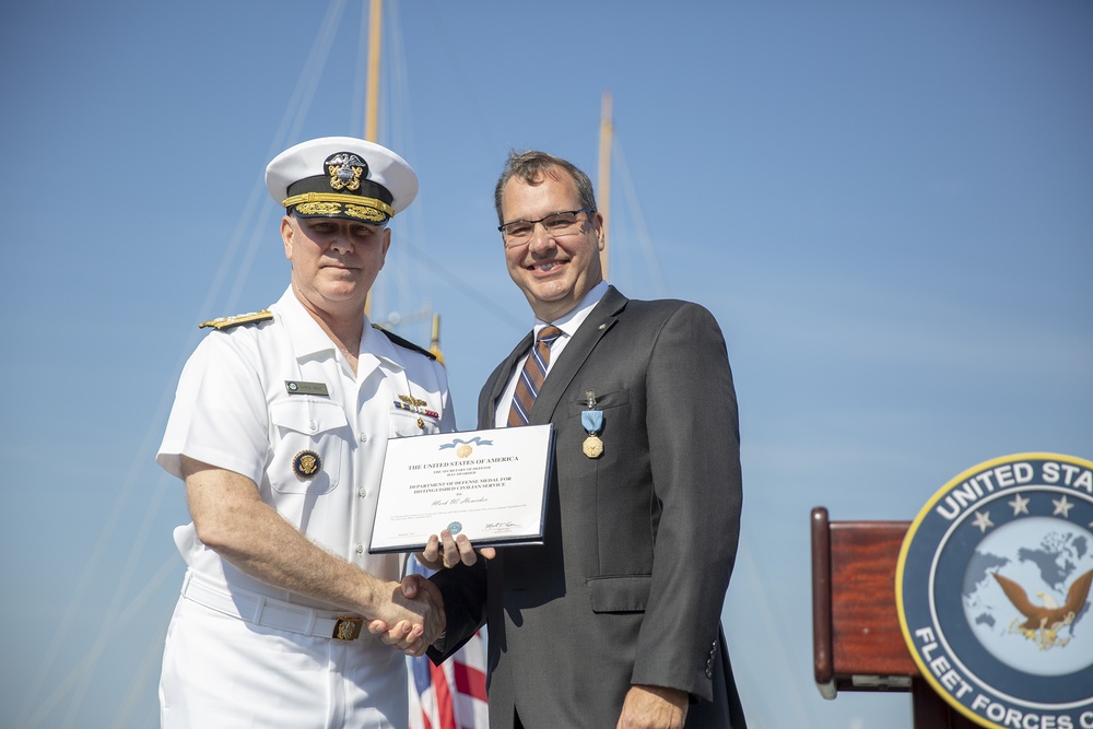 Navy's Highest Ranking, Longest Serving Civilian Retires