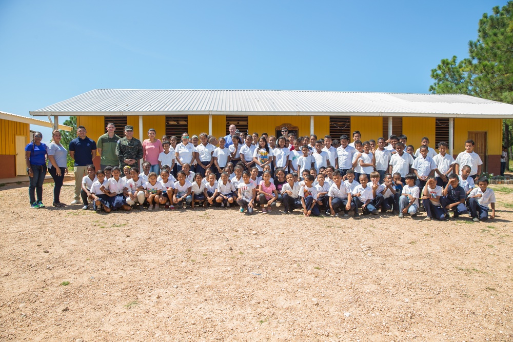 US Marines visit schools in Honduras