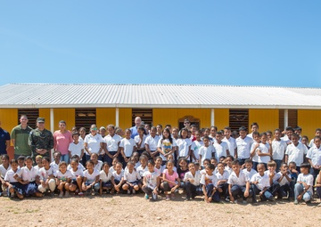 US Marines visit schools in Honduras