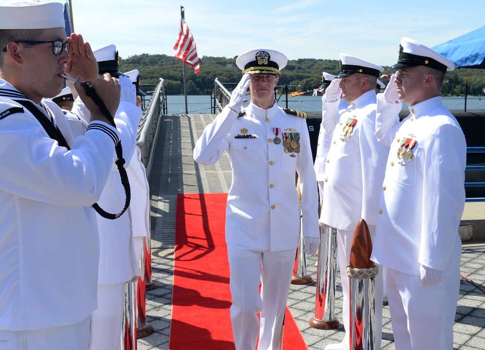 NSSC NLON holds a Change of Command