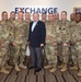 Sergeant Major of the Army visits Exchange HQ