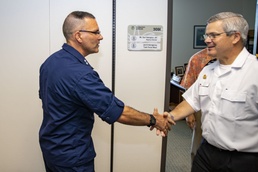 Vice Admiral Marcelo Gomez visits JIATF West