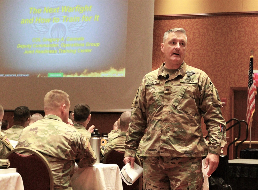 JRTC Operations Group Deputy Commander Tells ILARNG Leaders to Embrace the Suck